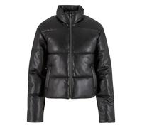 Urban Classics Synthetic Leather Padded Jacket Black XL Woman