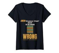 Women's Urban Sketching - I Drew The Whole Street - Plein Air V-Neck T-Shirt