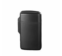 Women's USB Charging Lighter Double Arc Electronic Electric Windproof Lighter for Smokes Give to He/She Festival Gift (Color : Black)