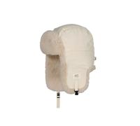 Barts Womens Hawka Bomber Trapper Hat Faux Fur Adjustable Ear Flaps - Cream