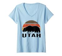 Womens Utah V-Neck T-Shirt