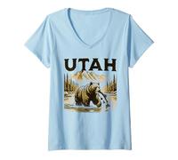 Womens Utah V-Neck T-Shirt