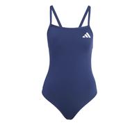 adidas Women's Thin Straps V-Back Swimsuit Swimwear, Team Navy Blue 2, 40"