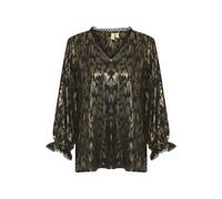 Women's V-neck blouse CULTURE Malin Noir M