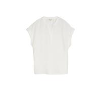 Women's V-Neck Blouse Tom Tailor Blanc 38