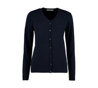 Women's V-Neck Cardigan Kustom Kit Arundel Bleu M