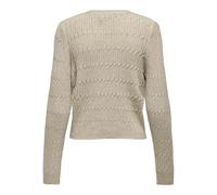 Women's V-neck cardigan Only Katia Beige XS