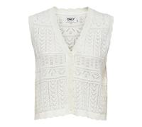 Women's V-Neck Gilet Only Irina Blanc XL