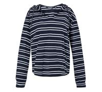 Women's V-neck Hooded Sweatshirt Regatta Minerve Bleu 48