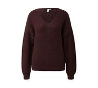 Womens V Neck Knit Sweater QS Regular Fit Rouge XL