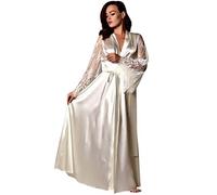 Womens V Neck Long Kimono Robes Bathrobe Women Plus Size Dressing Gown Ladie's Party Bridesmaid Bridal Shower Loungewear Bridal Morning Robes