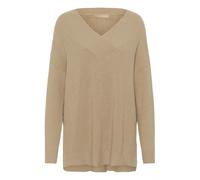 Women's V-neck sweater CULTURE Olivia Beige M