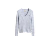 Women's V-neck sweater Gant Classic Bleu L