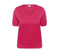 Women's V-neck sweater KAFFE Curve Lizzy Violet M