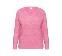 Women's V-neck sweater KAFFE Curve Niela Rose XL