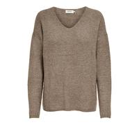 Women's V-neck sweater Only Camilla Beige S
