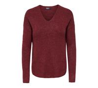 Women's V-neck sweater Only Camilla Rouge L