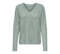 ONLY Onlcamilla KNT Noos V-Neck L/S Pullover, Blue Surf, XS