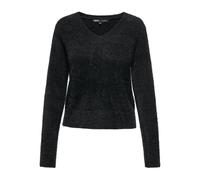 Women's V-neck sweater Only Ella Piumo Black L