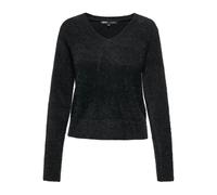 Women's V-neck sweater Only Ella Piumo Noir XS