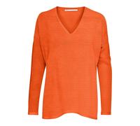 Women's v-neck sweater Only Onlamalia Orange XS