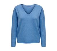 Women's v-neck sweater Only Onlrica life Blue M