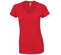 Women's V-neck T-shirt 64V00L - Gildan Softstyle High Stitch Density Tee