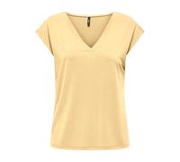 Women's V-neck T-shirt Only Free Jaune XS
