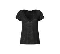 Pepe Jeans Megan Short Sleeve V Neck T-shirt Black XL Woman