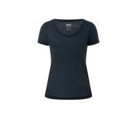 Women's V-neck T-shirt super.natural Sierra 140 Bleu M