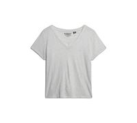 Women's V-neck T-shirt Superdry Slub Emb de Studios Multicolore S