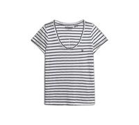Women's V-neck T-shirt Superdry Studios Blanc L