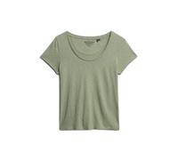 Superdry Studios Scoop Neck Short Sleeve T-shirt Green M Woman
