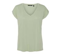 Women's v-neck T-shirt Vero Moda Filli Vert M