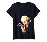 Women's Van Halen Balance Tour Sammy Hagar Era 1995 V-Neck T-Shirt