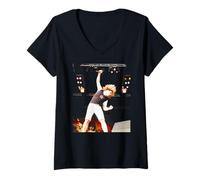 Women's Van Halen Live Balance Tour Sammy Hagar Era 1995 V-Neck T-Shirt