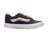 Women's Vans Knu Skool black leather sneakers, size 37