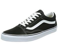 Vans Womens Ward Suede Canvas Trainers Black/White 2.5