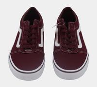 Women's Vans Ward Canvas VN0A38J98J71 Classic Skate Shoes Royale/White UK 3-8