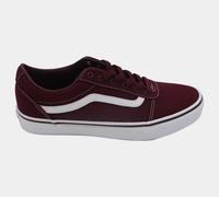 Women's Vans Ward Canvas VN0A38J98J71 Classic Skate Shoes Royale/White UK 3-8
