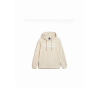 Women's Vans Womens Drop V Pullover Hoodie - Cream/Brown - Size: 6