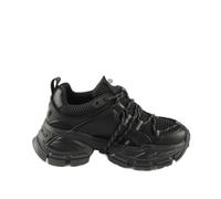 Women's vegan nappa and mesh sneakers Buffalo Saturn Lace Noir 41