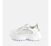Women's vegan nappa/mesh trainers Buffalo Bliss Mesh Blanc 37