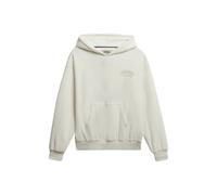 Women's velour hoodie Superdry Country Club Relax Blanc L
