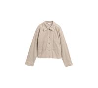 Women's Velvet Mid-Season Jacket Tom Tailor Gris 42