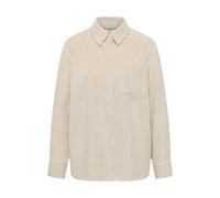 Women's velvet overshirt Cecil Beige L