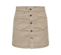 ONLY Women's Onlamazing Hw Cord Skirt PNT Noos mini, Goat, S