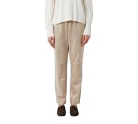 Womens Velvet Suede Look Jogging Trousers COMMA Beige 32