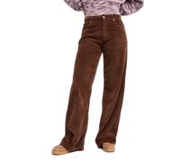 Women's velvet trousers Roxy Surf Crush Marron 42