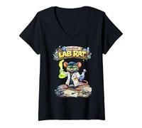 Women's Verified Lab Rat - Funny Science V-Neck T-Shirt
